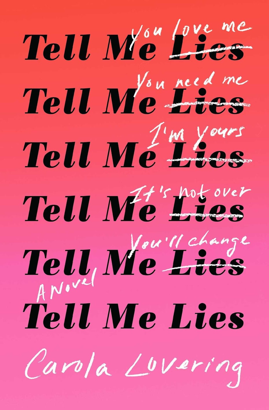Tell me lies book cover