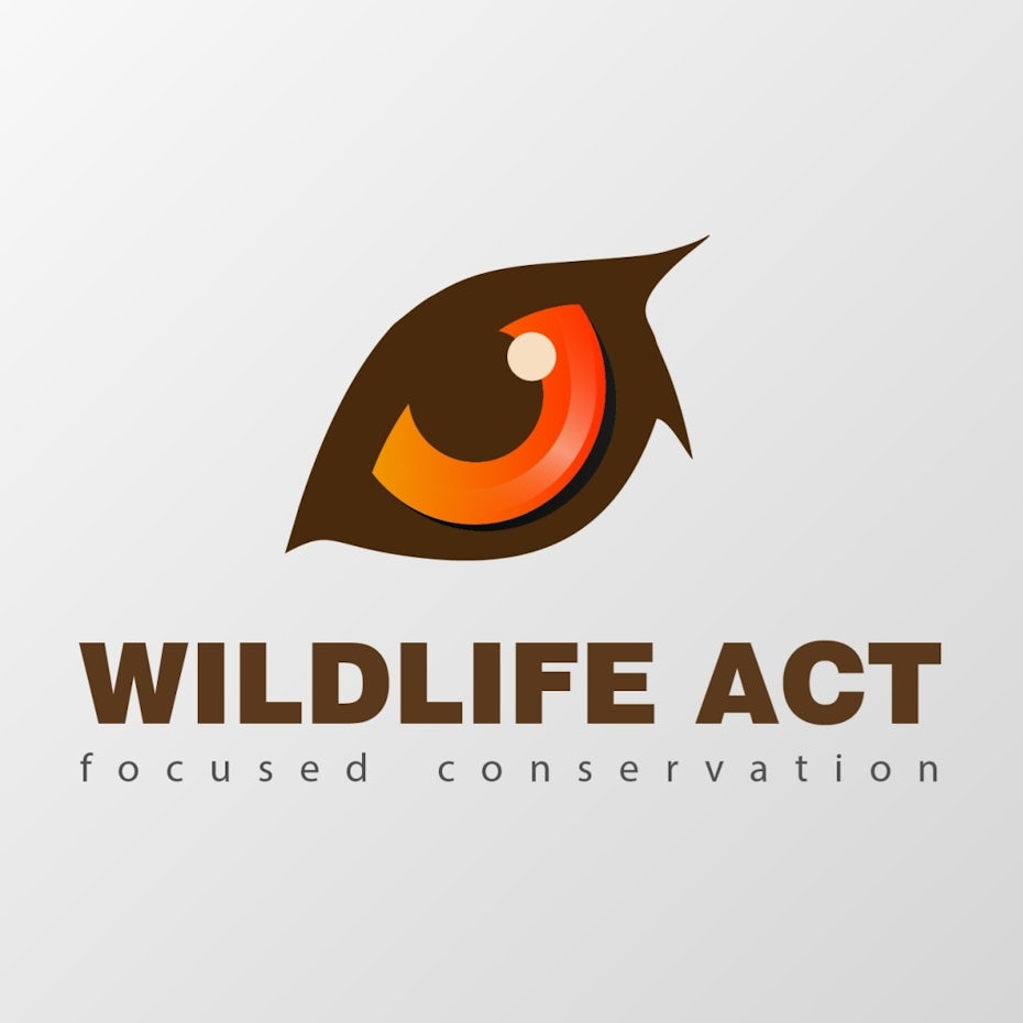 Wildlife Act eye logo