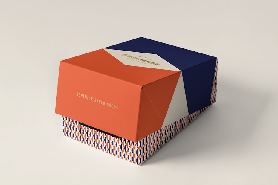 Contrasting business cards