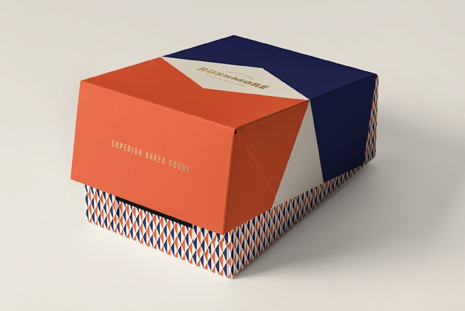 Contrasting business cards