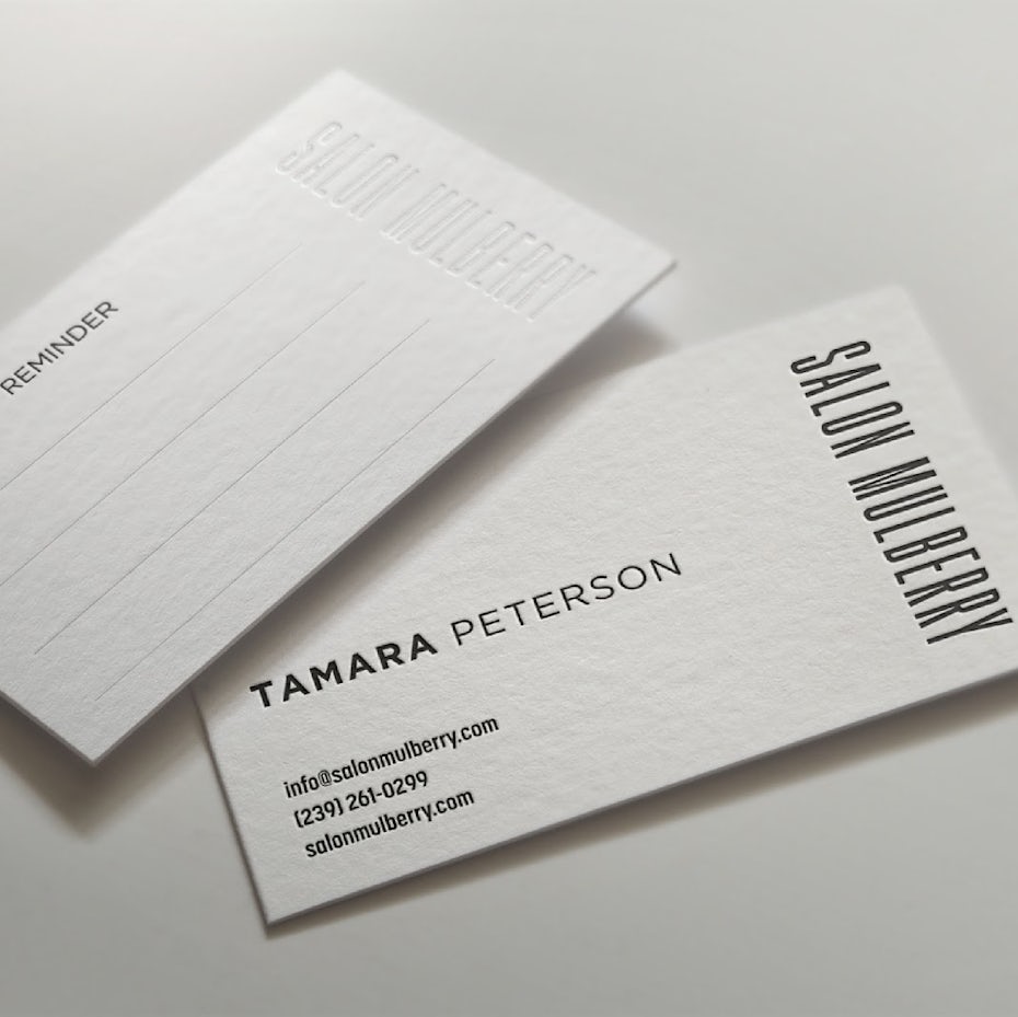 Simple Business card