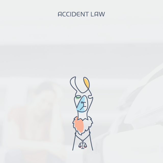 Accident Law llama logo
