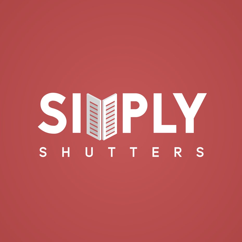 Isometric logo of a shutter