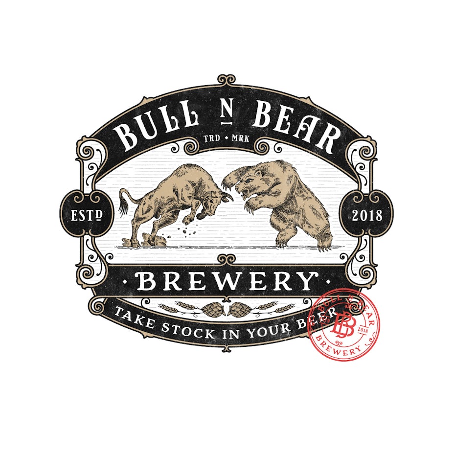 Bull N Bear Brewery Logo