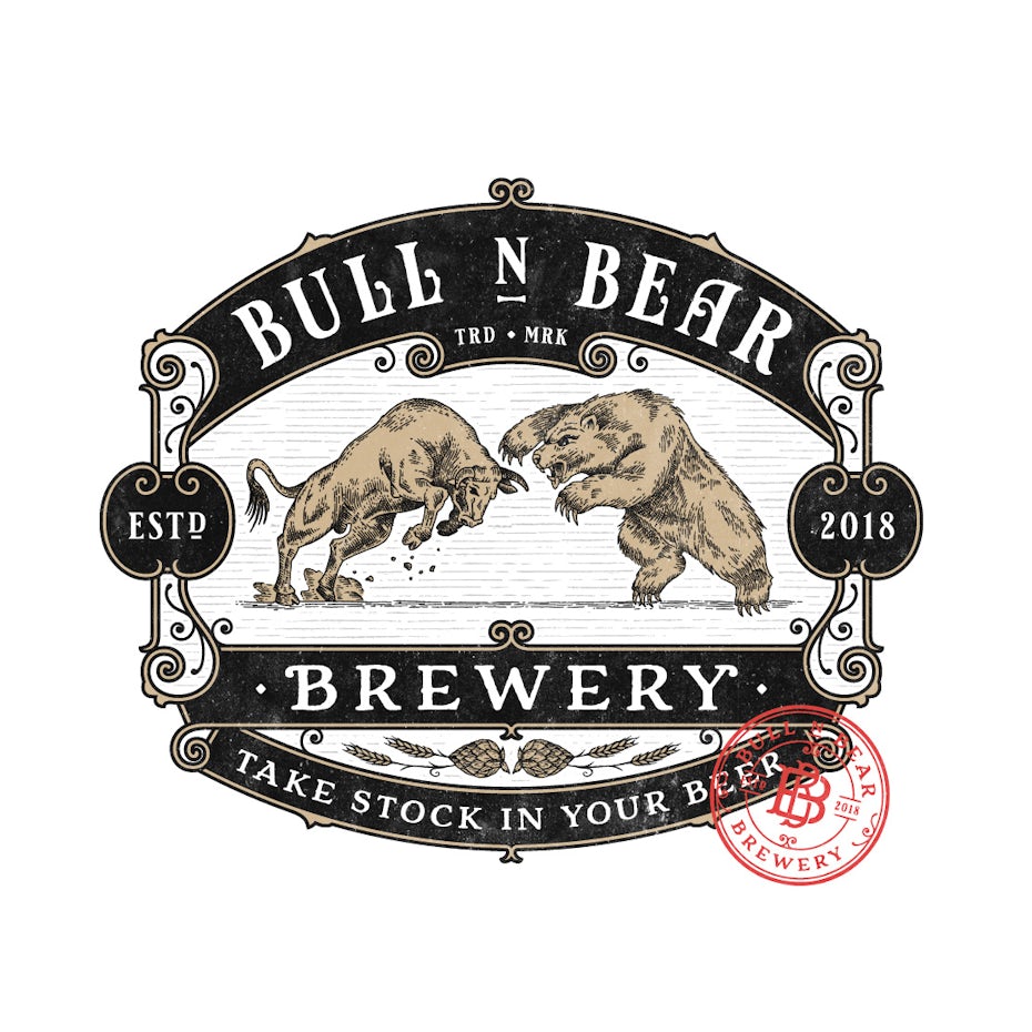 Bull N Bear Brewery Logo