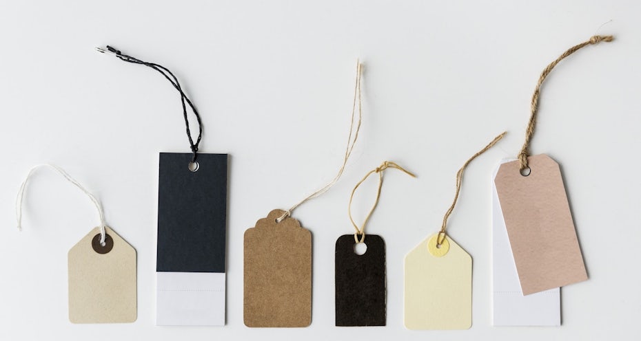Clothing tags
