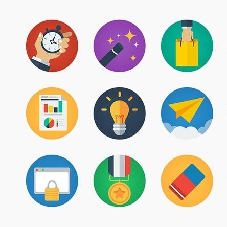 Flat icons