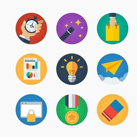 Flat icons