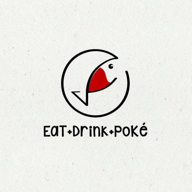 Eat Drink Poke logo
