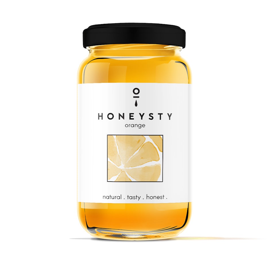 minimalist label design