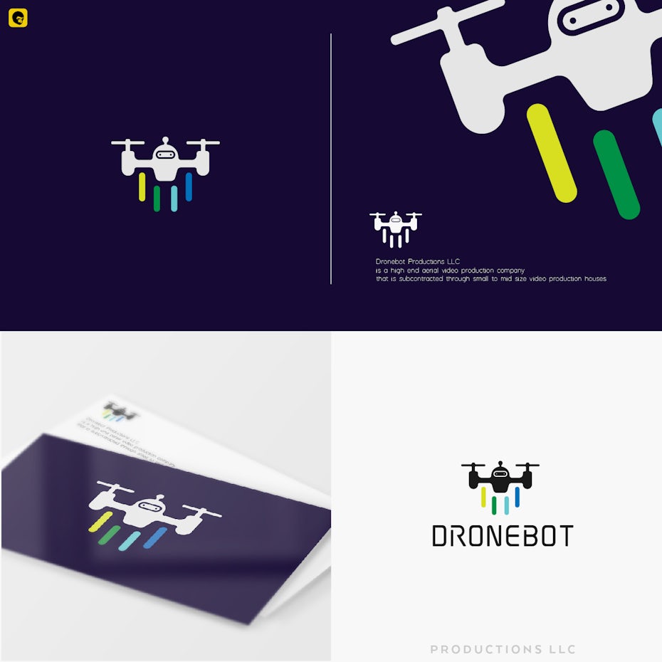 Dronebot Productions, LLC branding package