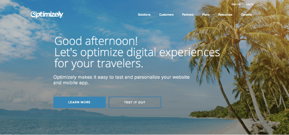 优化个性化主页