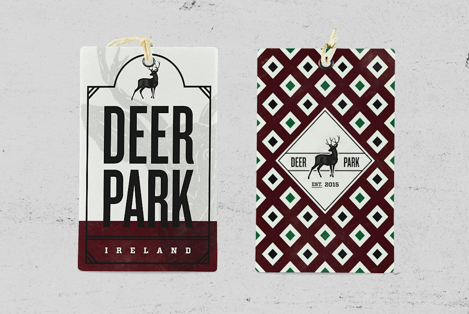 Deer Park Menswear Labels