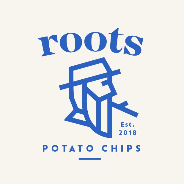 Roots Potato Chips old man logo
