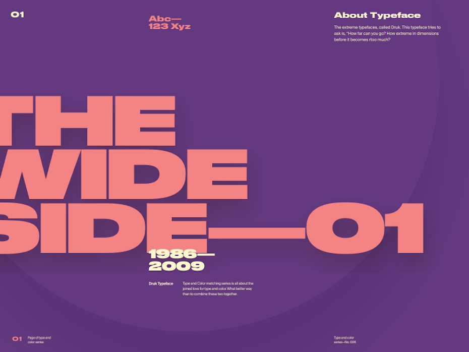 Bold fonts: tips and inspiration to master the trend - 99designs