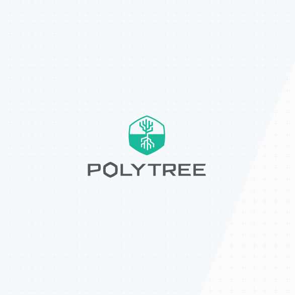 Un logotipo de tecnología futurista