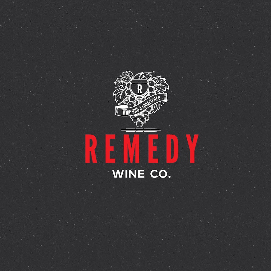 Remedy Wine Co. logo