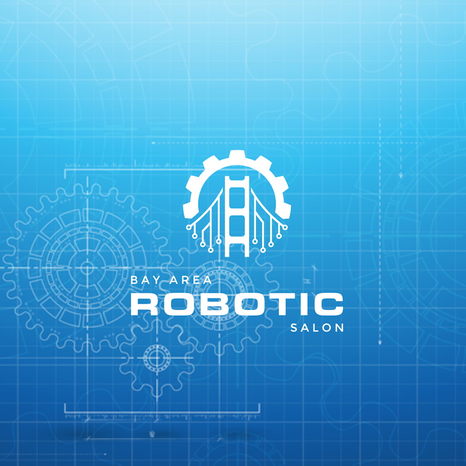 A futuristic logo using circuitry