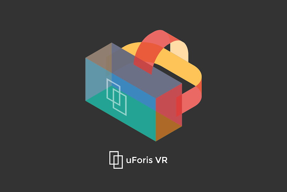 uForis VR logo design