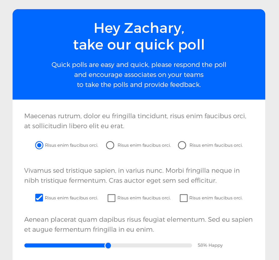 web screenshot of online poll