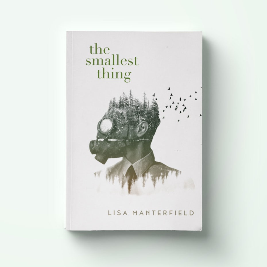 A double exposure book cover