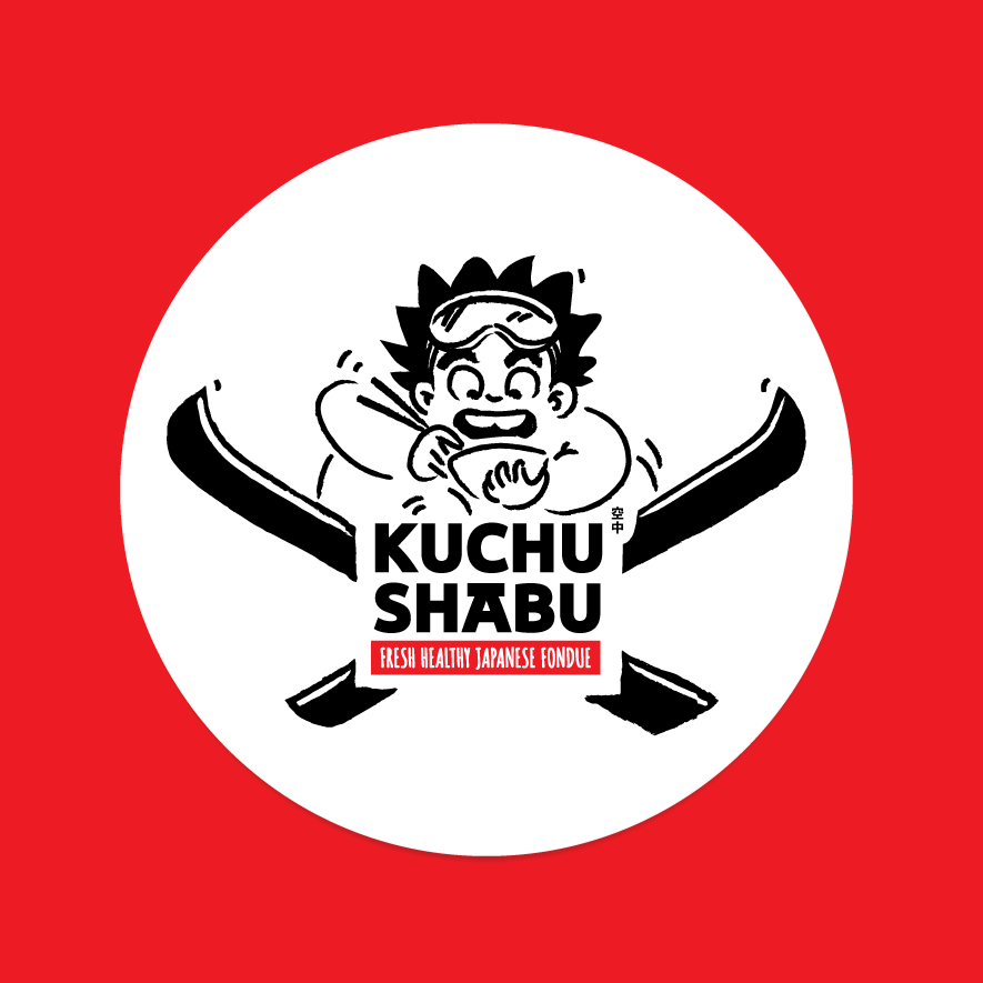 Shabu Shabu restaurant aerial skier Japanese manga theme