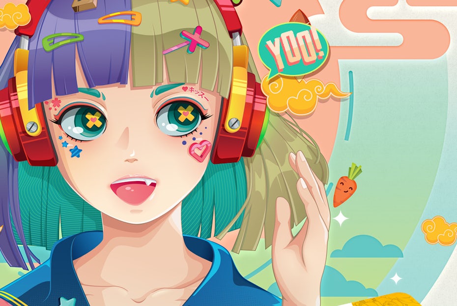 Illustration and Business Card T-Go Animation Studio