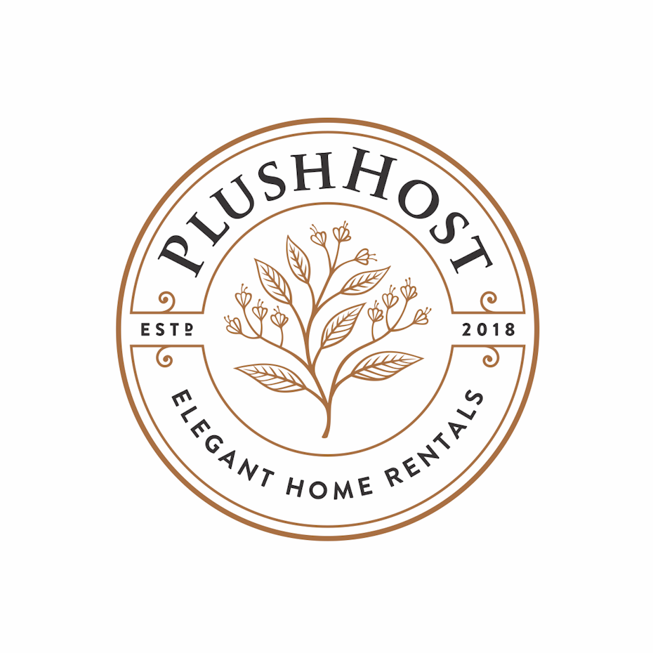 A straight-forward, yet subtly bold logo for an extended stay rental accommodation.
