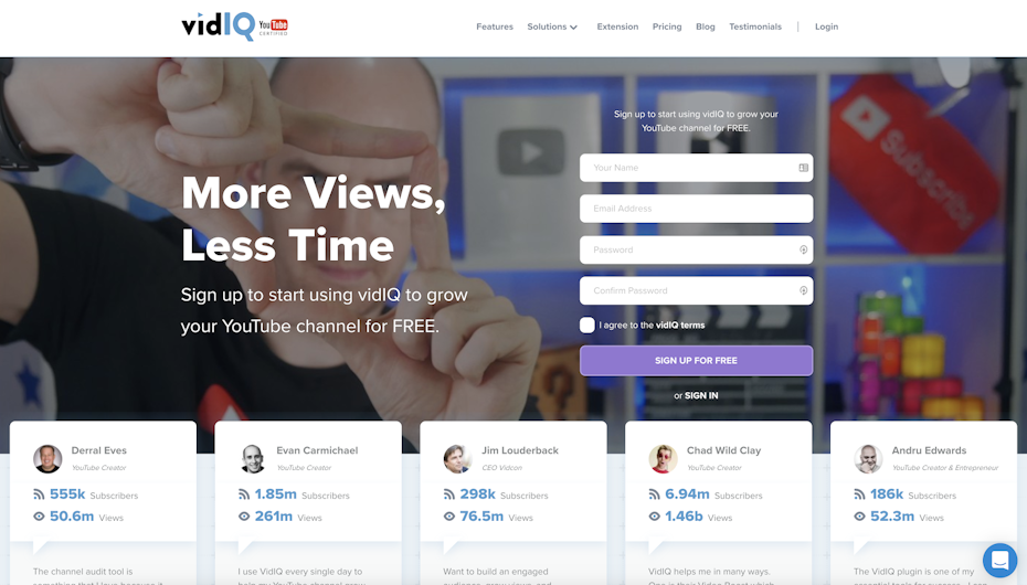 VidIQ is a fantastic plugin for topic discover and optimisation of videos