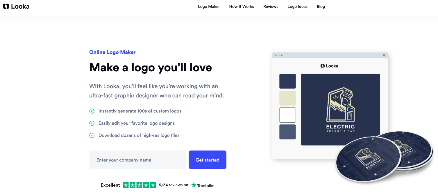 looka logo maker review