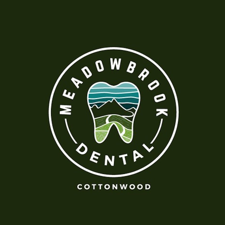 Meadowbrook牙科标志