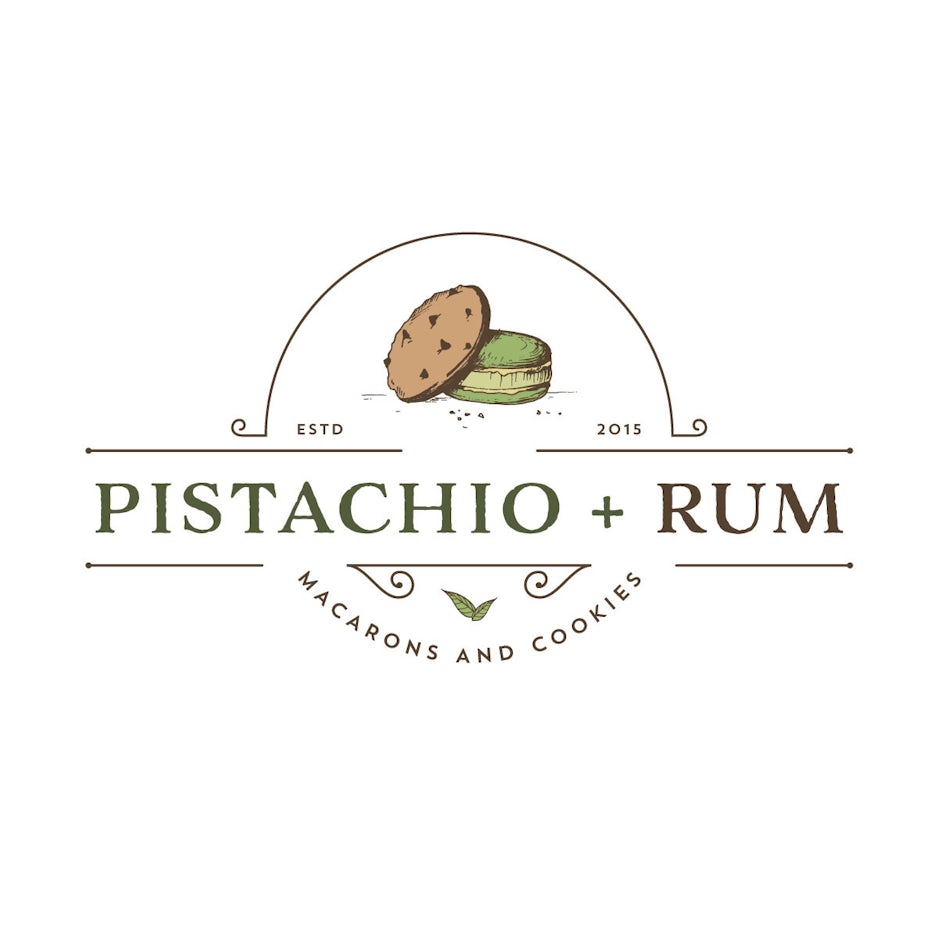 Pistachio Rum Macaroon logo