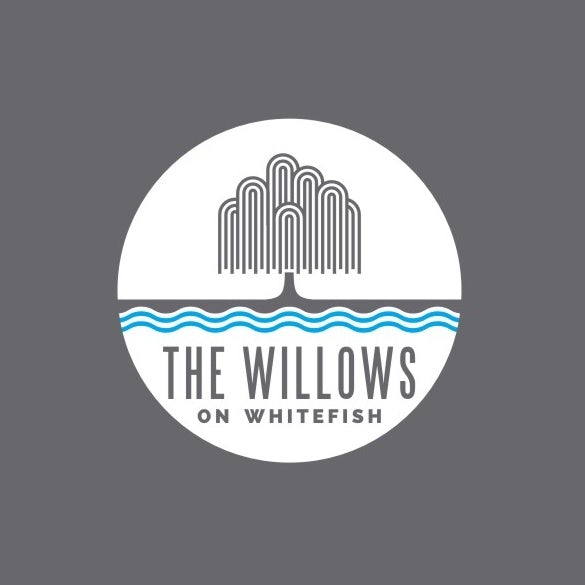 modern retro hotel logo