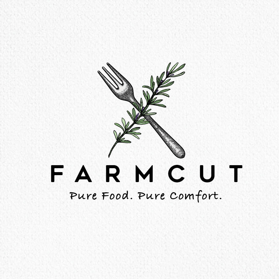 Grain podcast logo icon for food blog video vlog Vector Image