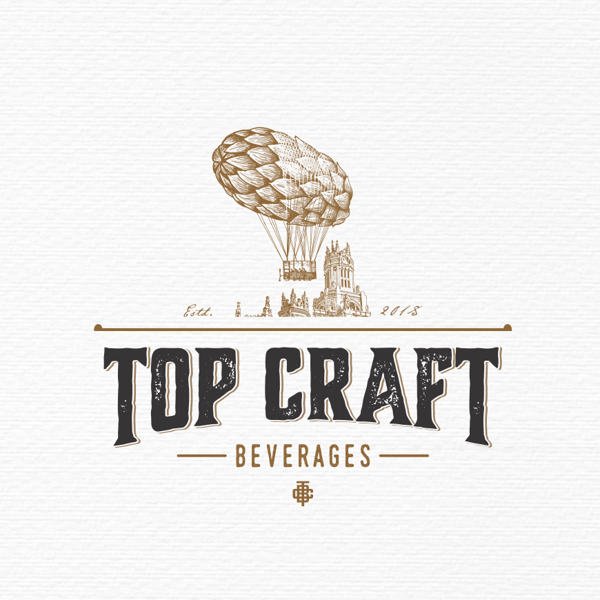 vintage beer logo