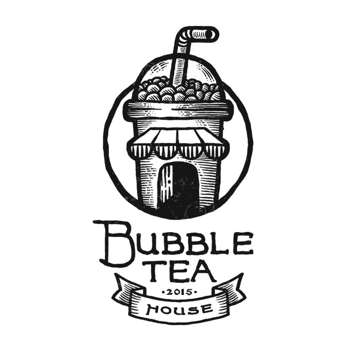 Bubble tea logo