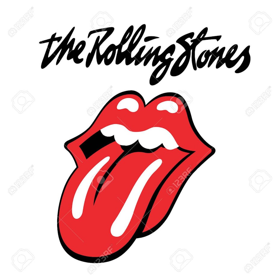 The Rolling Stones logo