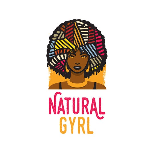 colorful afro salon logo