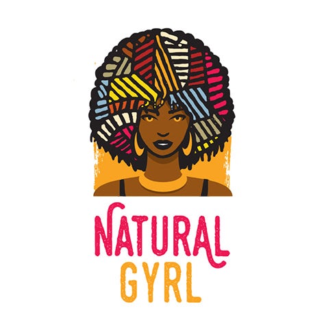colorful afro salon logo