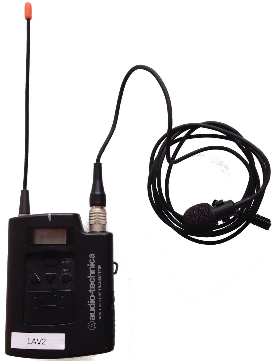 A photo of a lavalier mic