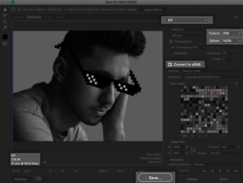 Como criar um gif no Photoshop