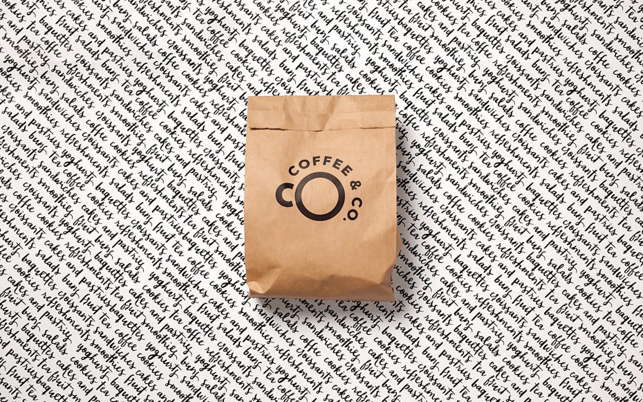 一个邮轮咖啡店的标志设计
