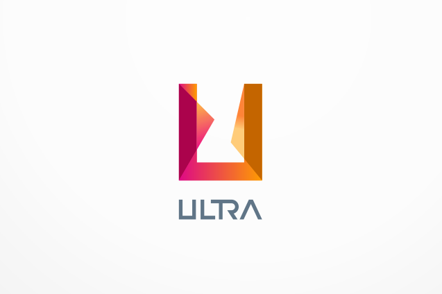 A fiery, minimal logo for a gaming company