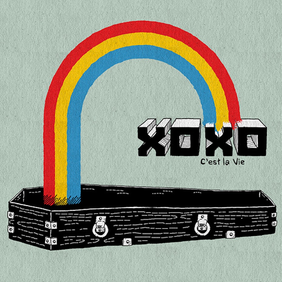 Rainbow album cover design