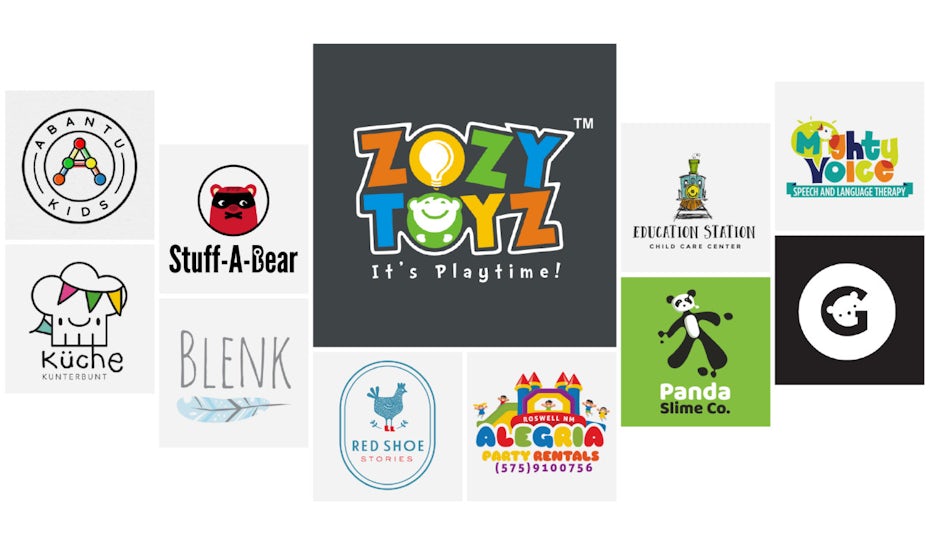 35 kids and children's logos that are not kidding around - 99designs