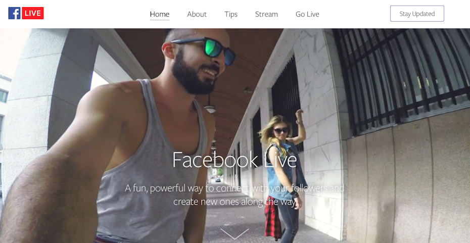 facebook live live-stream video