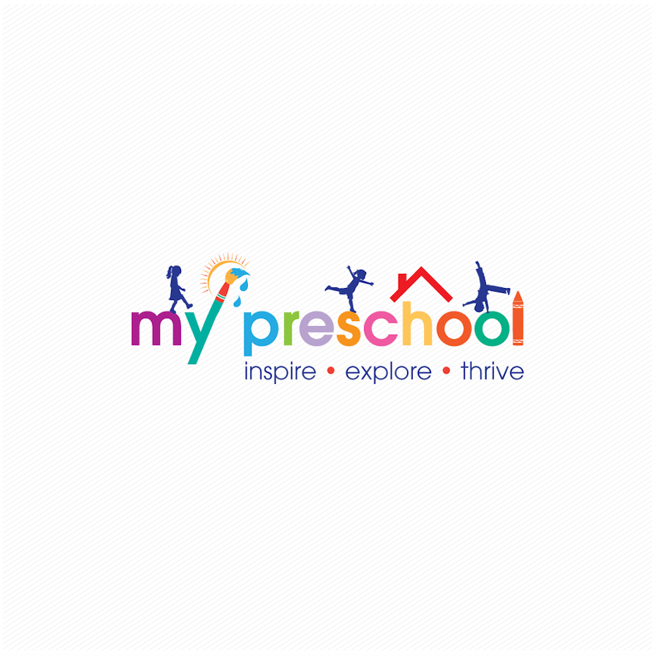 colorful preschool logo
