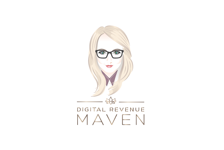oval consulting logo showing a drawing of a woman’s face along with her name