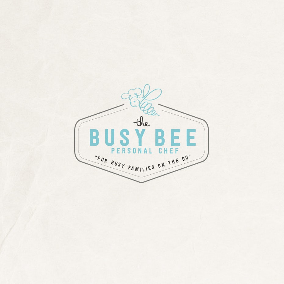 The Busy Bee personal chef logo