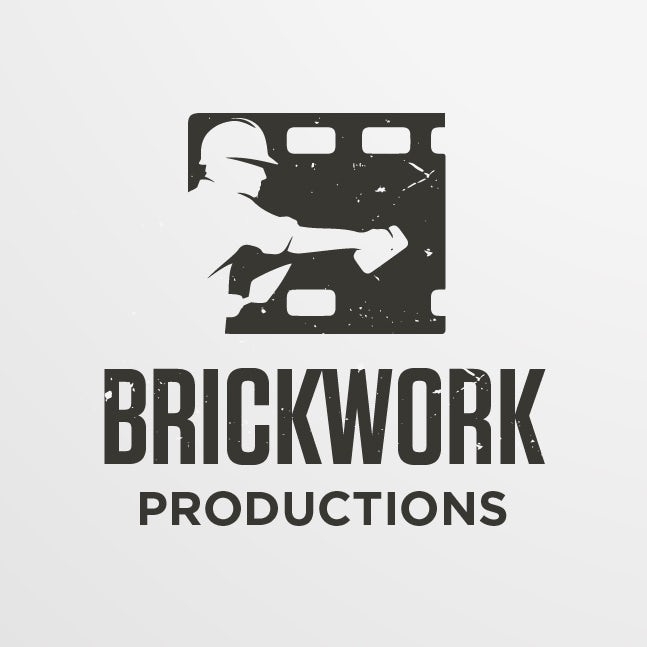 Movie reel production logo